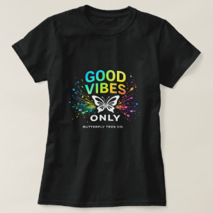 Camiseta Good Vibes Only Butterfly 0047710