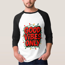 Camiseta Good Vibes Only Graphic