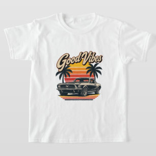 Camiseta : Good Vibes - Vintage