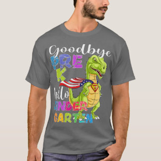 Camiseta Goodbye Preschool Graduation Hello Kindergarten Pr