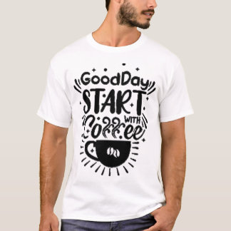 Camiseta GoodDay Start with Coffee