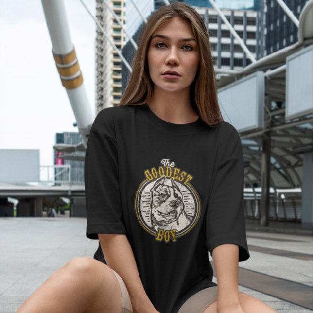 Camiseta Goodest Boy Pitbull (Subido por el creador)