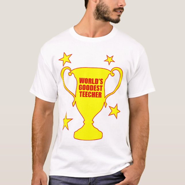 Camiseta Goodest Teecher del mundo (Anverso)