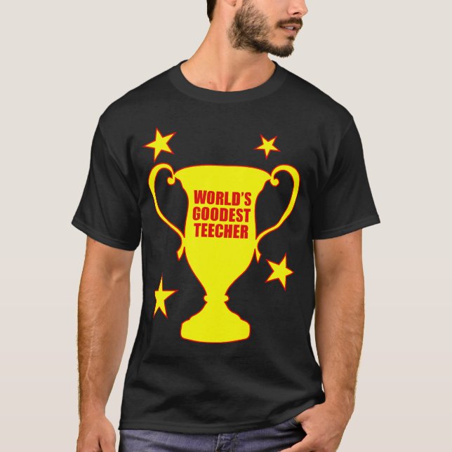 Camiseta Goodest Teecher del mundo (Anverso)