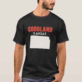 Camiseta Goodland Kansas Estados Unidos Estados Unidos Viaj