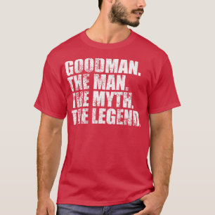 Camiseta GoodmanGoodman Familia Goodman apellido Goodman