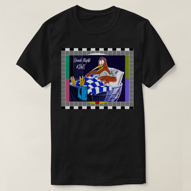 Camiseta GoodNight KIWI (Diseño del anverso)