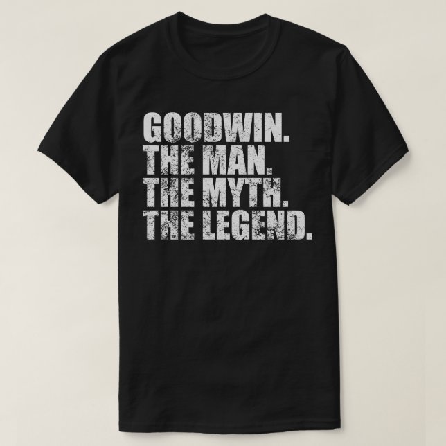 Camiseta GoodwinGoodwin apellido Goodwin apellido Goodw (Diseño del anverso)