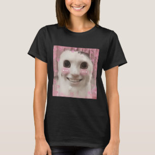 Camiseta Goofy Ahh Cat Meme Dank Maldito Extraño Cringey B