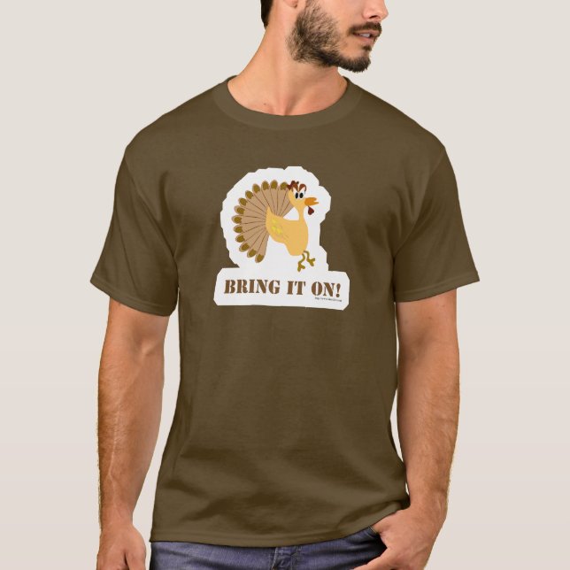 Camiseta Goofy Personalizado de Acción de Gracias Turquía M (Anverso)