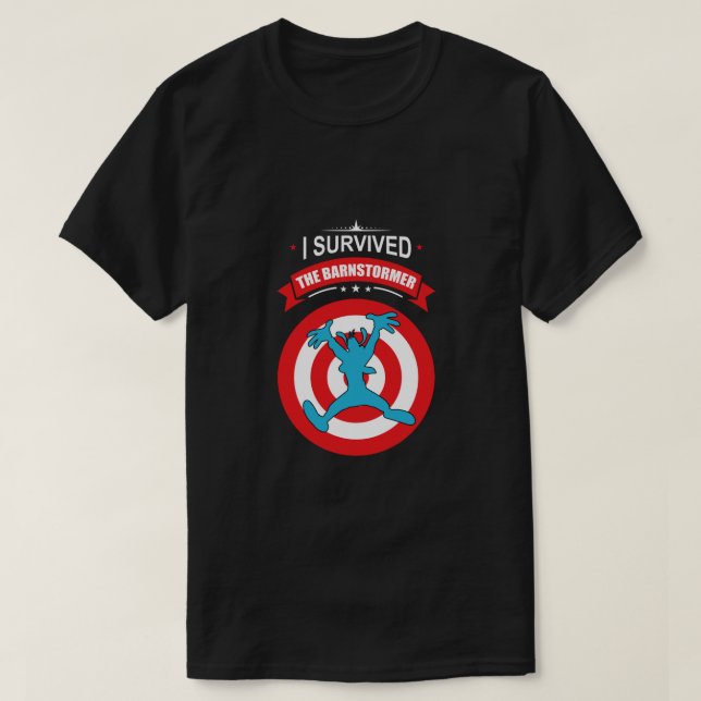 Camiseta Goofy, Sobreviví A Barnstormer (Diseño del anverso)