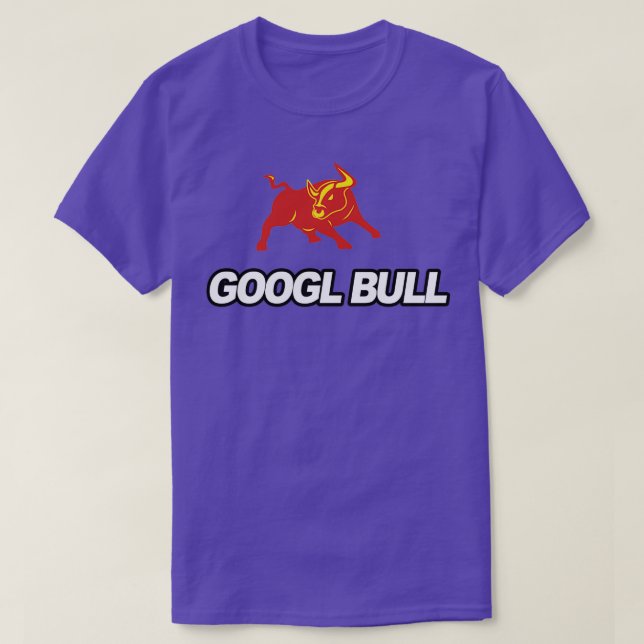 Camiseta GOOGL Bull Red (Diseño del anverso)