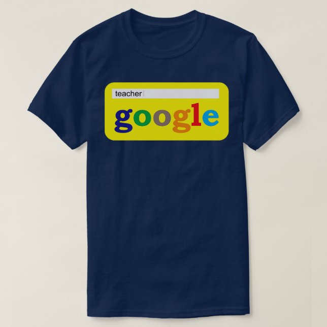 Camiseta Google Teach (Diseño del anverso)