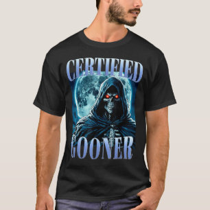 Camiseta Goon divertido meme de gooning esqueleto Gooner ce