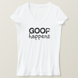 Camiseta Goop sucede damas V-Neck T-Shirt