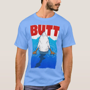 Camiseta Goose Butt Duck Butt Pun Meme Hombres Funny Goos