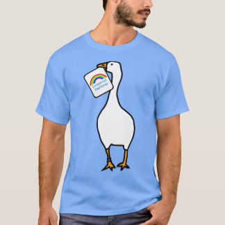Camiseta Goose con el empleado esencial robado Rainbow d