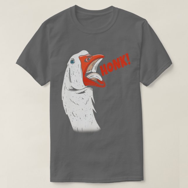 Camiseta Goose Honk Funny Geese Wildlife Bird (Diseño del anverso)