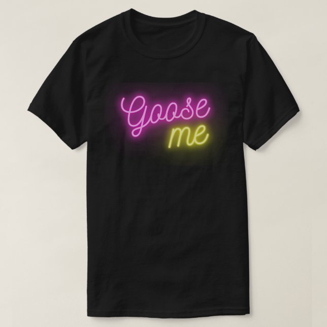 Camiseta Goose Me (Diseño del anverso)