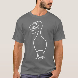 Camiseta Goose mínimo con Rótulo Joe robado