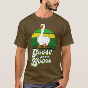 Camiseta Goose On The Loose Funny Silly Animal