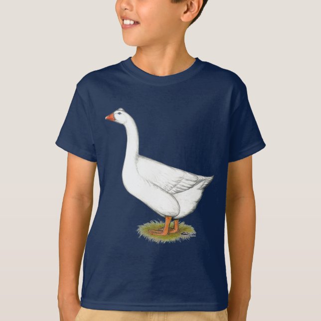 Camiseta Goose Roman Tufted (Anverso)