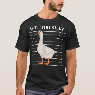 Camiseta Goose Se Tonto Gracioso Meme De Mugshot