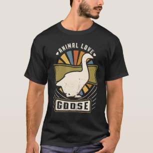 Camiseta Goose Vintage Classic Retro Animal