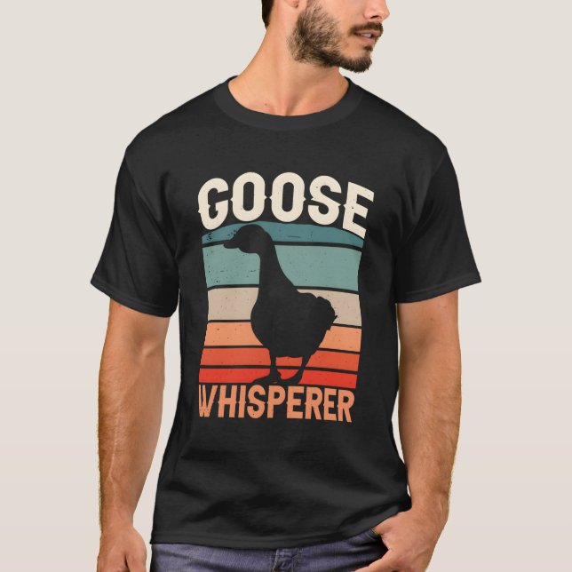 Camiseta Goose Whisperer Geese Animal Dueño (Anverso)