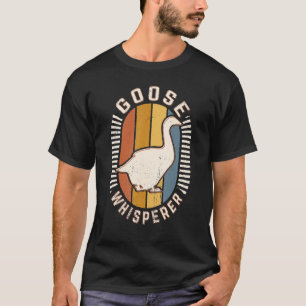 Camiseta Goose Whisperer Vintage Classic Retro Love Animal