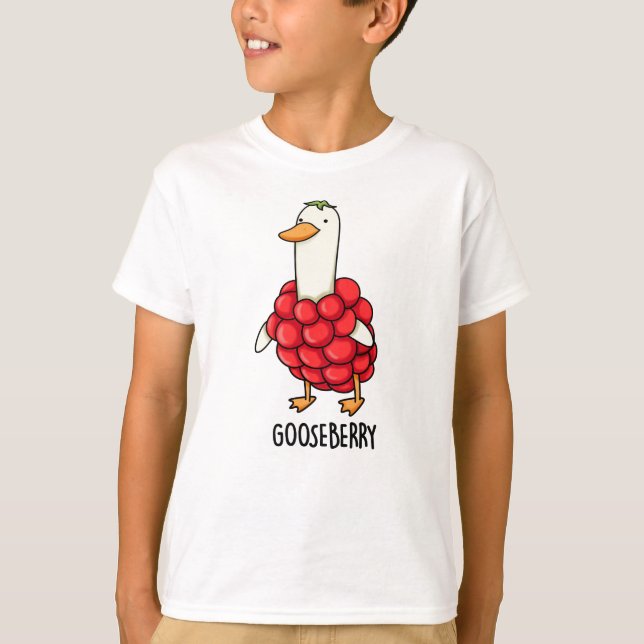 Camiseta Gooseberry Funny Berry Pun (Anverso)
