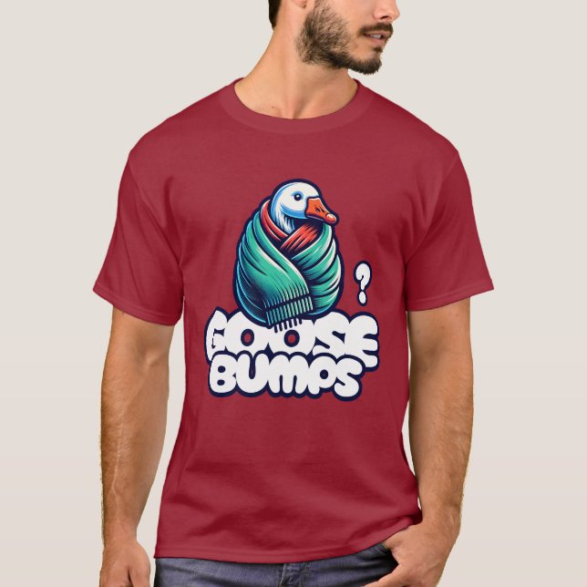 Camiseta Goosebump Funny Goose (Anverso)