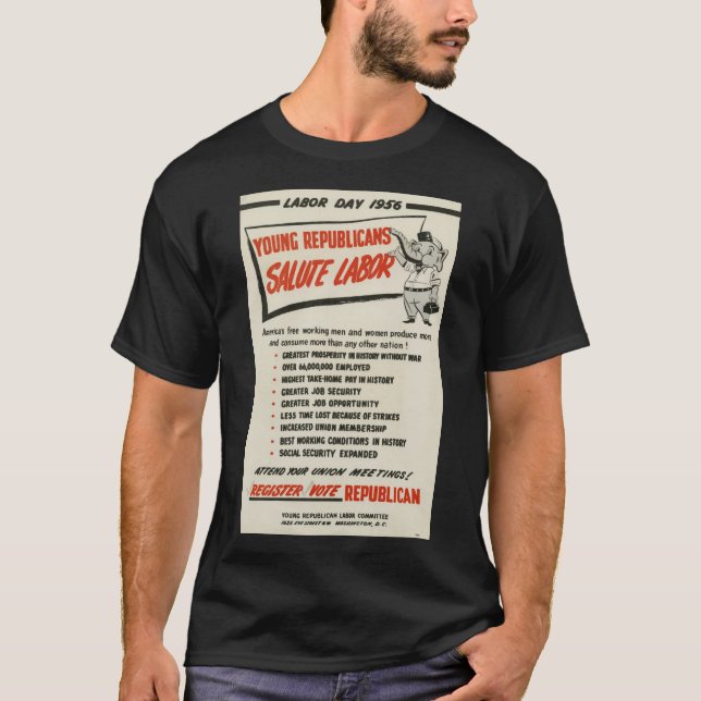 Camiseta ¿GOP liberal? 1956 (Anverso)