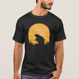 Camiseta Gopher Easy Halloween Set Rodent Animal Moon Co