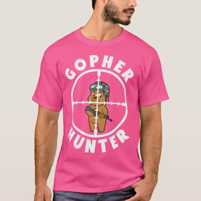 Camiseta Gopher Hunter (Anverso)