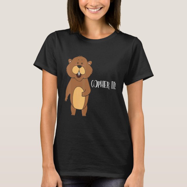 Camiseta Gopher It Gopher (Anverso)