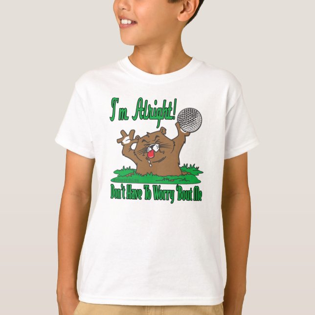 Camiseta Gopher y el Golfball (Anverso)