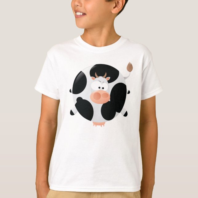 Camiseta gorda de la vaca (Anverso)