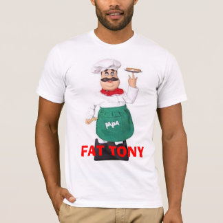 Camiseta gorda de Tony