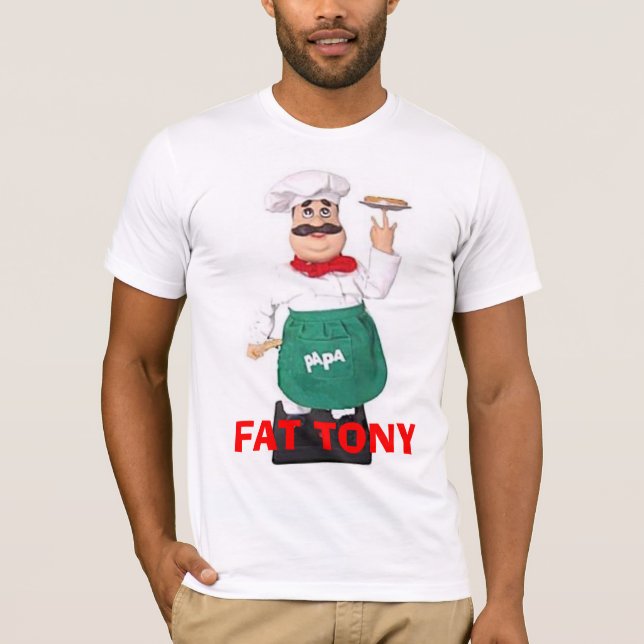 Camiseta gorda de Tony (Anverso)