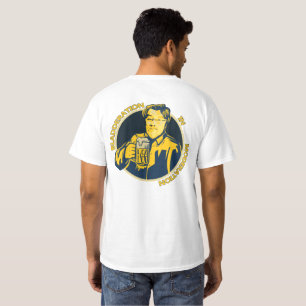 Camiseta gordinflona de la cerveza de Bladderation