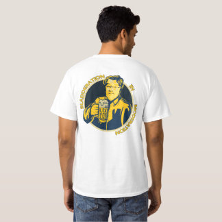 Camiseta gordinflona de la cerveza de Bladderation