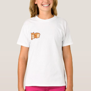 Camiseta Gorditos niños Gatos Pelirrojos Atigrados y Pan