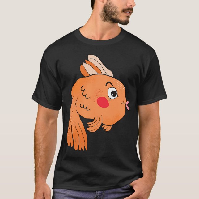 Camiseta Gordon el pez dorado (Anverso)