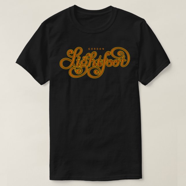 Camiseta Gordon Lightfoot Tribut Classic T-Shirt (Diseño del anverso)