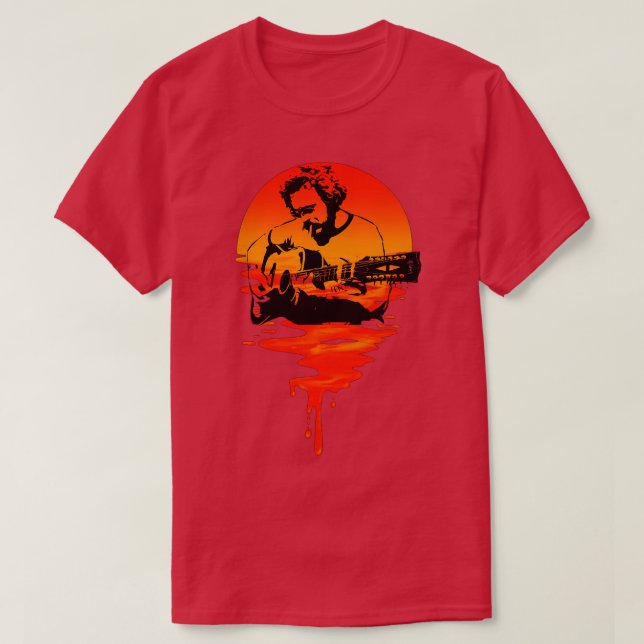 Camiseta Gordon Lightfoot Tributo 1 (Diseño del anverso)