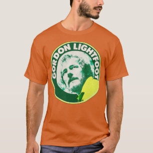 Camiseta Gordon Lightfoot Vintage Tour Style de los años 70