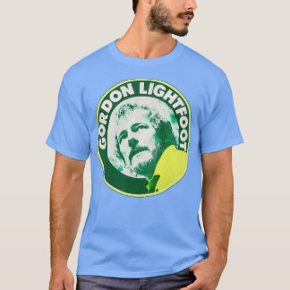 Camiseta Gordon Lightfoot Vintage Tour Style de los años 70