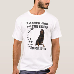 Camiseta Gordon Setter Cita a Mamá Setter Inglés Papá, Irla