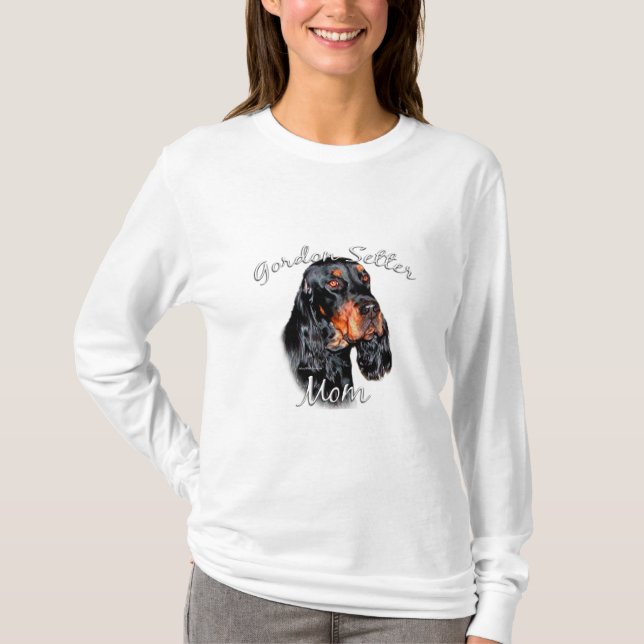 Camiseta Gordon Setter Mom 2 (Anverso)